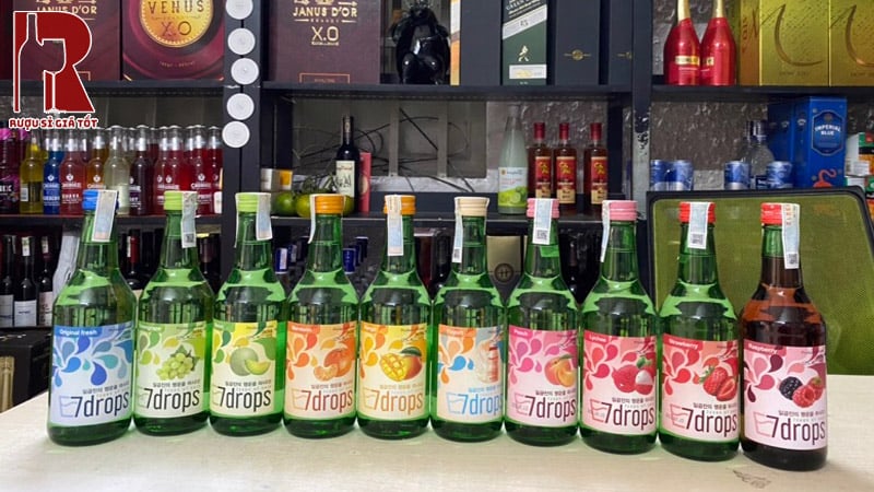 Các hương vị của rượu Soju