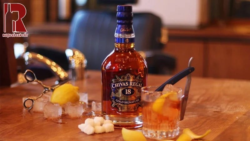 Cách pha Chivas 18