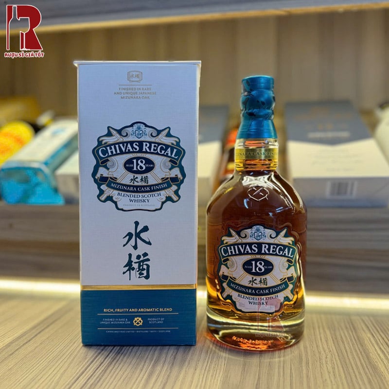Chivas Regal 18 Mizunara
