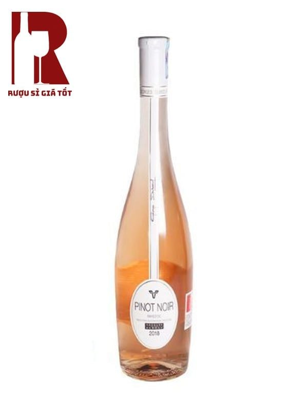 Giống Nho Làm Rượu Vang Hồng Phổ Biến - Rượu Vang Pháp Hồng Georges Duboeuf Major Rose Pinot Noir IGP