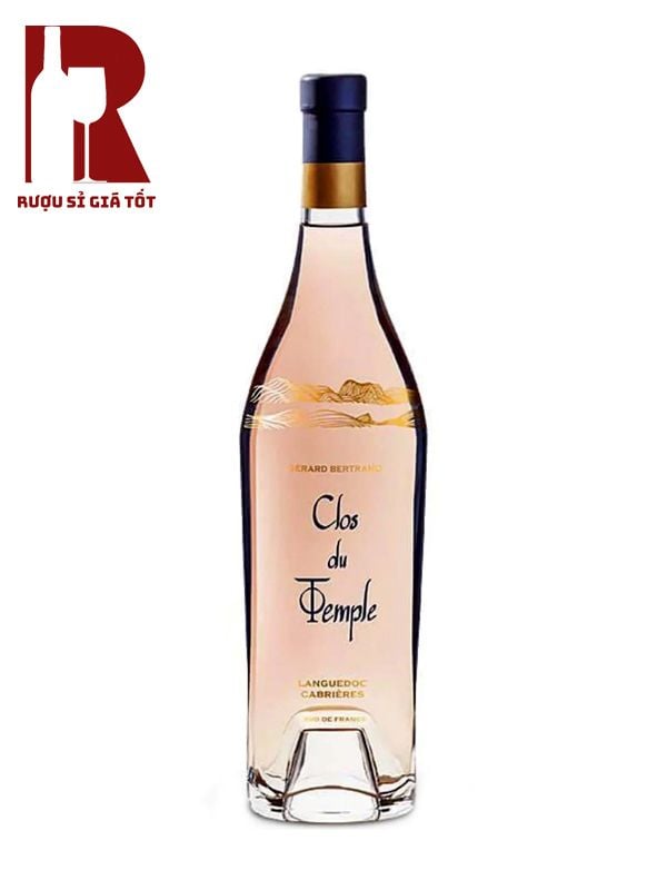3 Phương Pháp Sản Xuất Rượu Vang Hồng Phổ Biến- Rượu Vang Pháp Hồng Gerard Bertrand Clos du Temple AOP