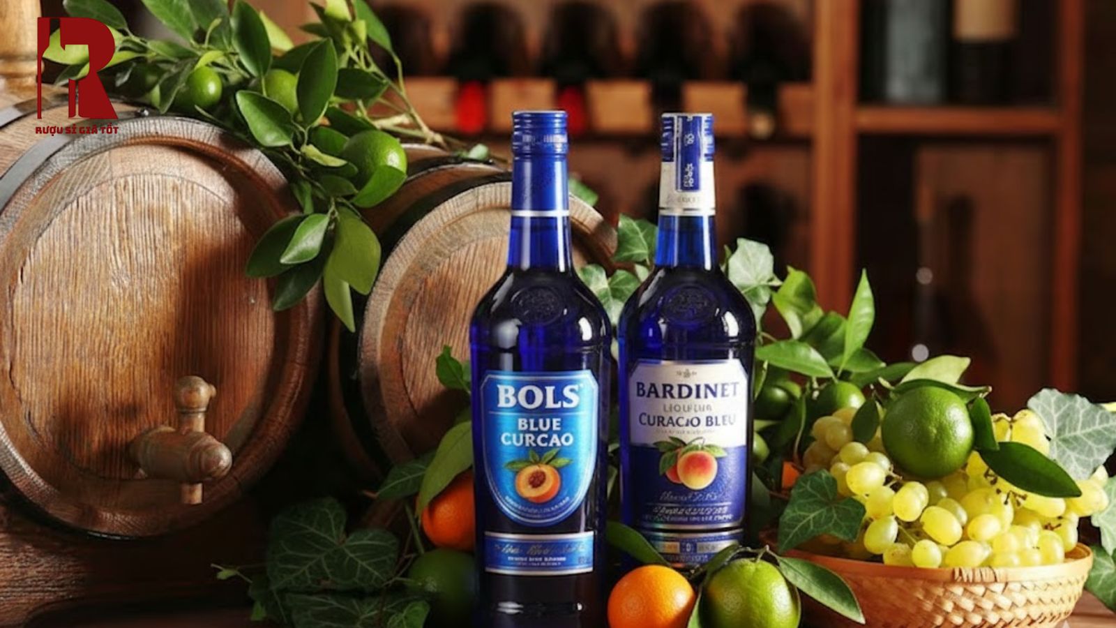 Rượu mùi Blue Curacao