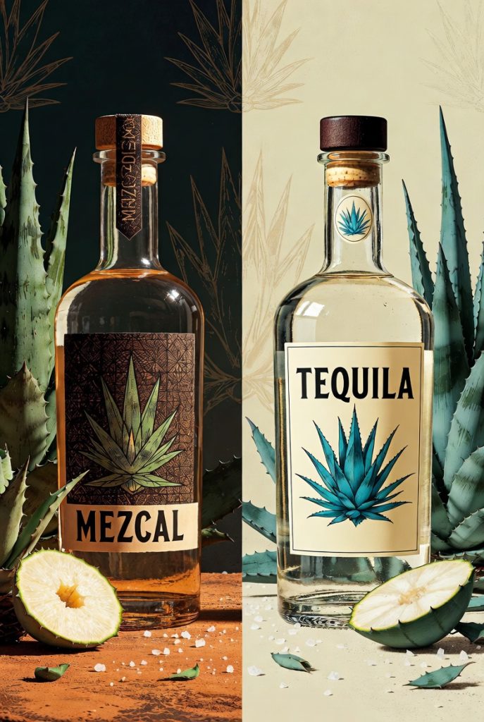 Mezcal vs Tequila