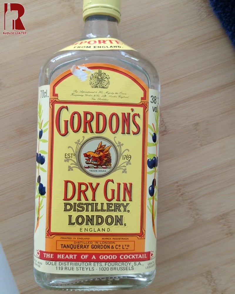Rượu Gin Gordon's London Dry 750ml - Nam Phi