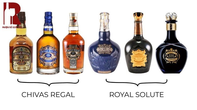 Chivas Regal và Royal Salute